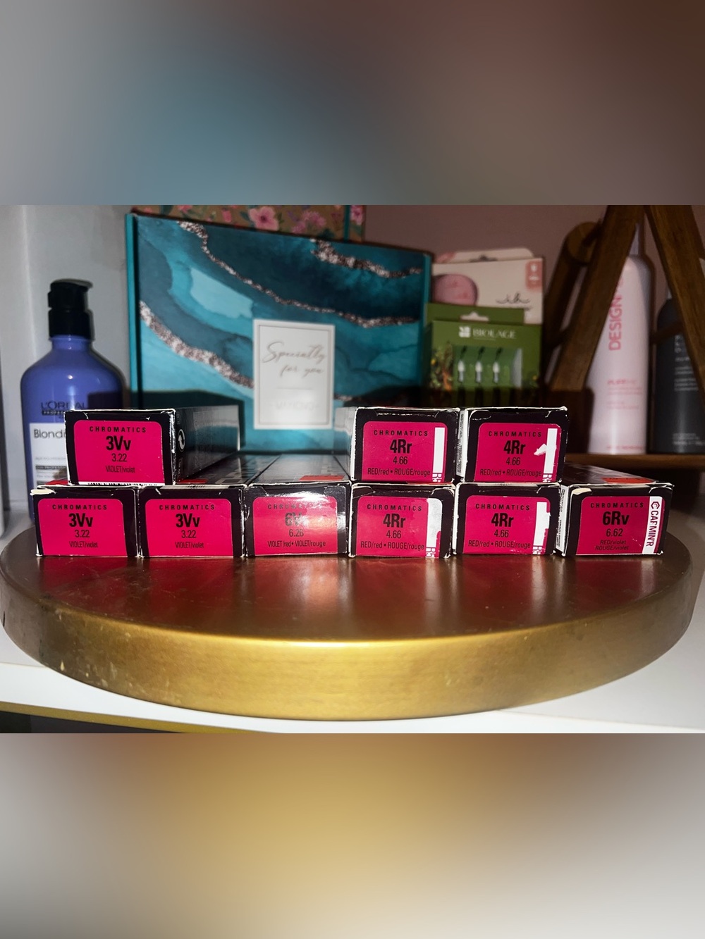 Redken Chromatics Hair Color Lot - Reds/Violet